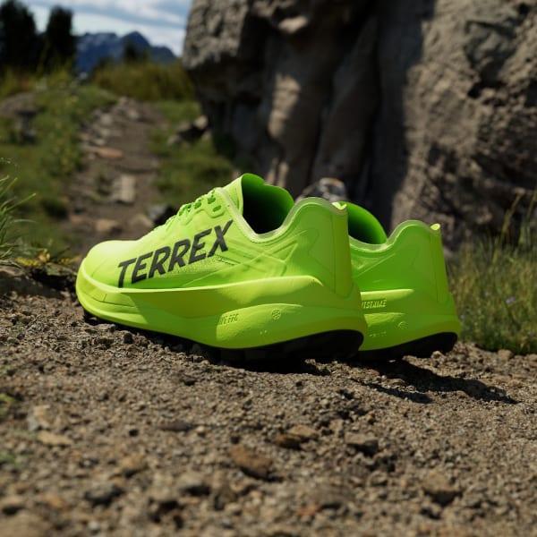 adidas Terrex Agravic Speed Trail Running Shoes Lucid Lemon 13 Mens Product Image