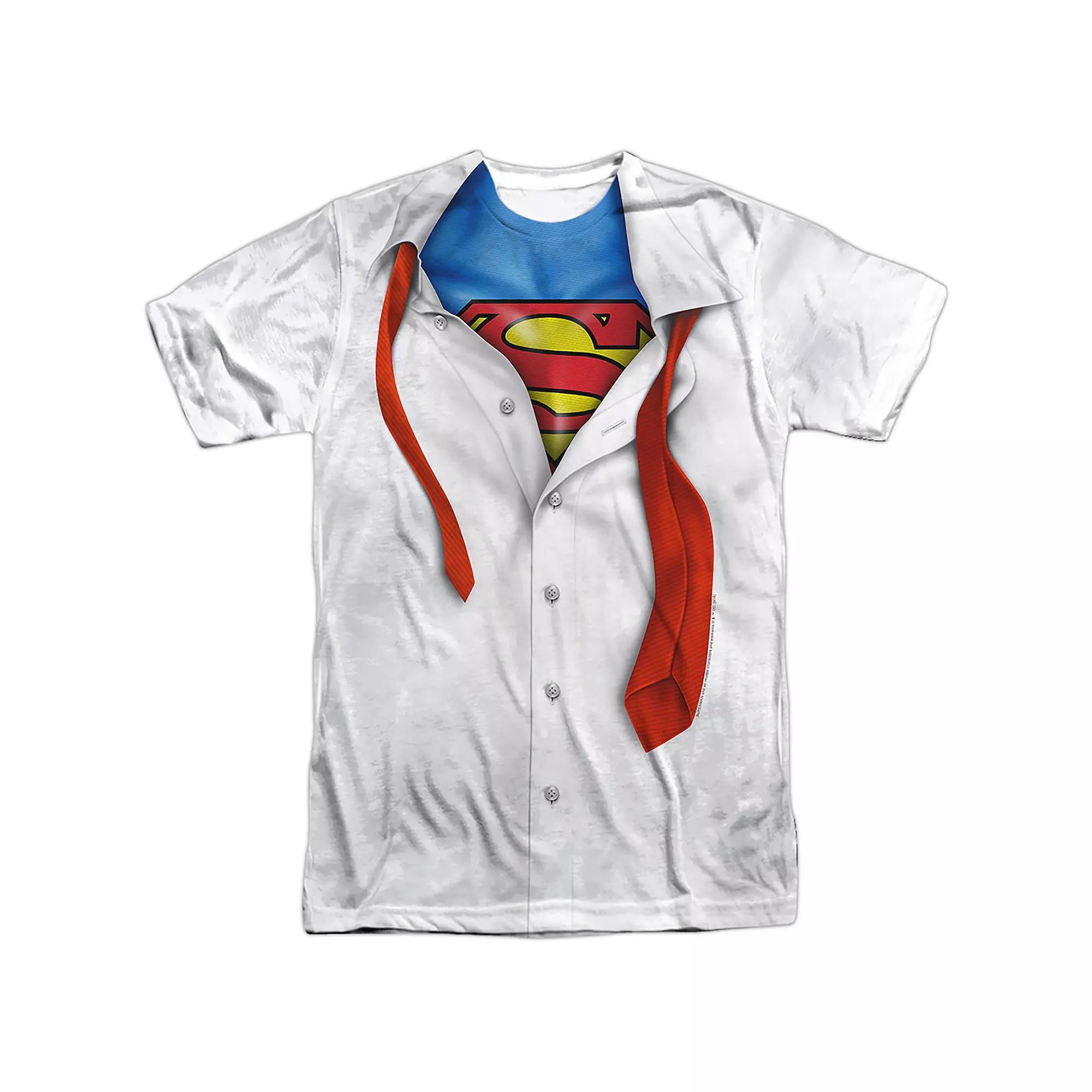 Mens Im Superman Sublimated Costume Graphic Tee Product Image