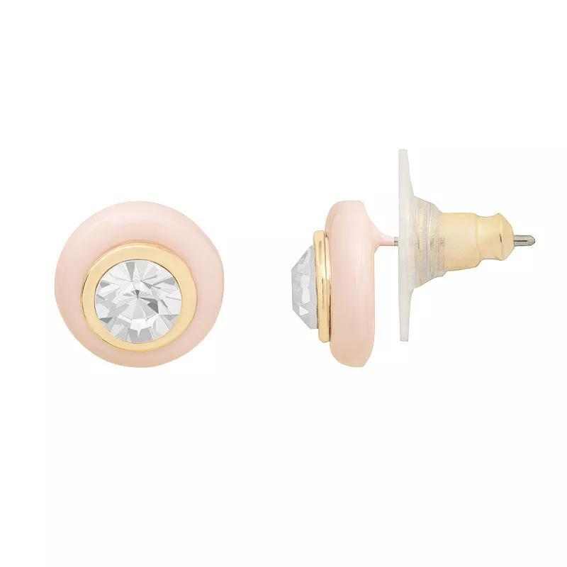 MINI ME DIAMOND HALO RUBY STUDS Kids Product Image
