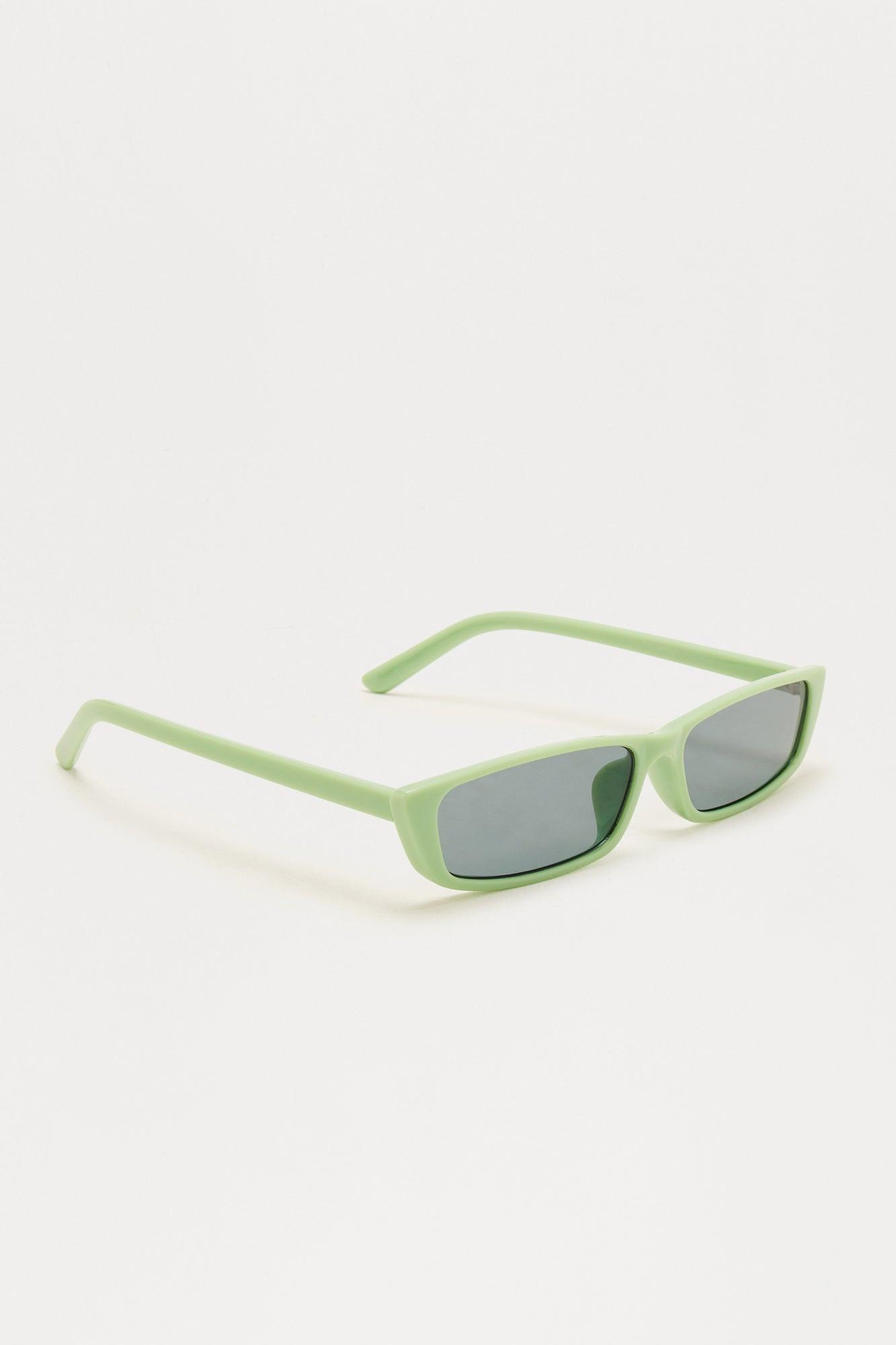 Drive Through Square Sunglasses - Green Product Image