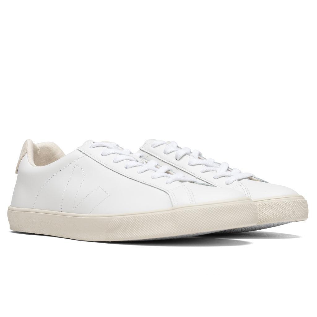 Women's Esplar Logo Leather - Extra White Female Product Image