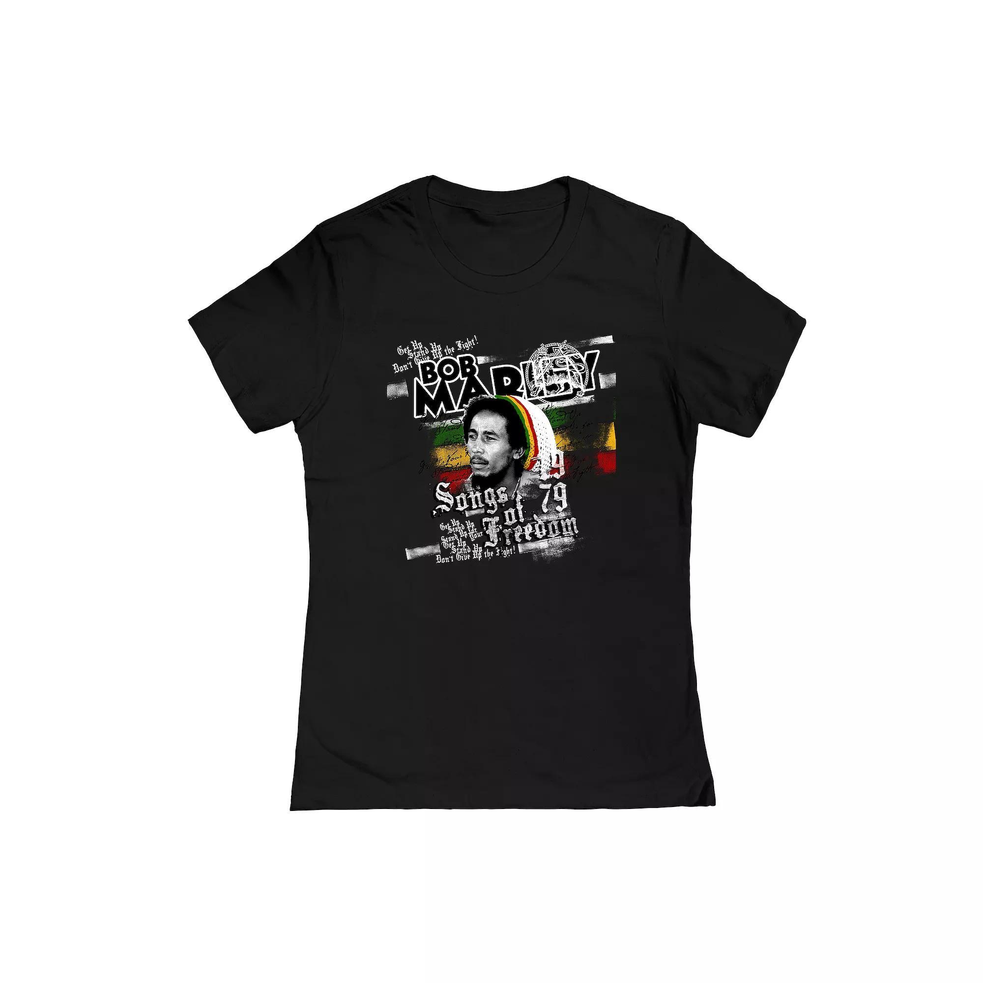 Juniors Bob Marley Freedom Graphic Tee, Girls Product Image