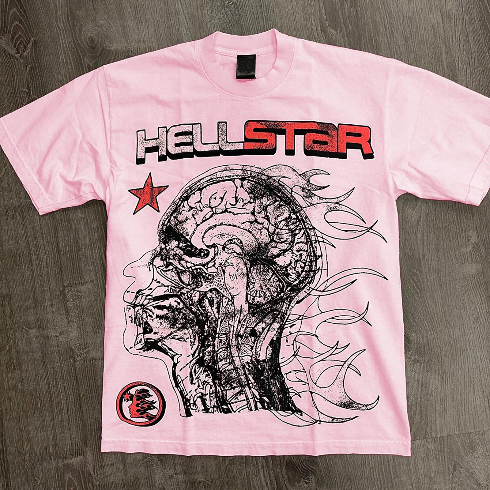 Y2k Vintage Hellstar 1996 Graphic Cotton T-Shirt Product Image