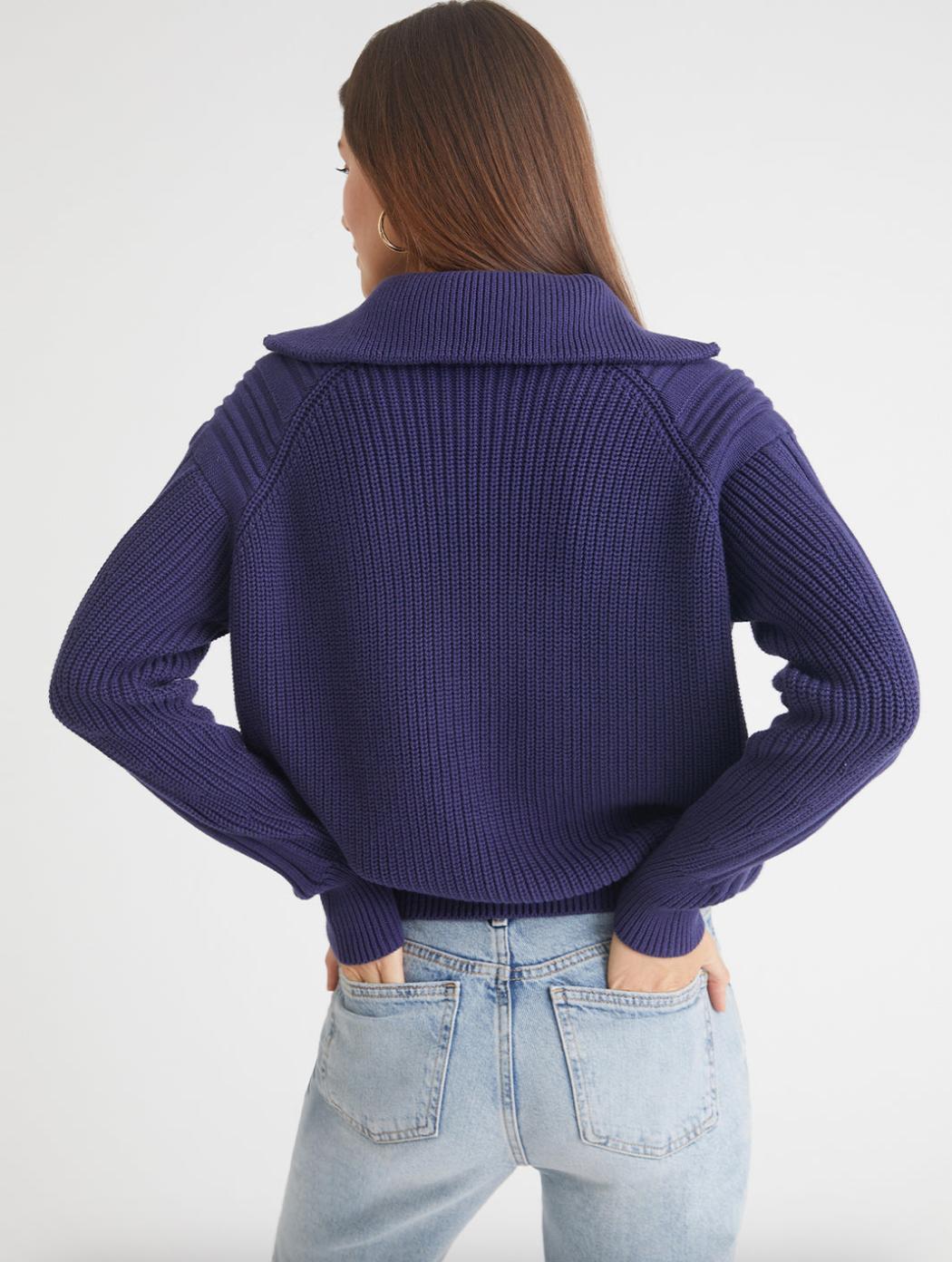 525 America Nina: 3/4 Zip Sweater Product Image