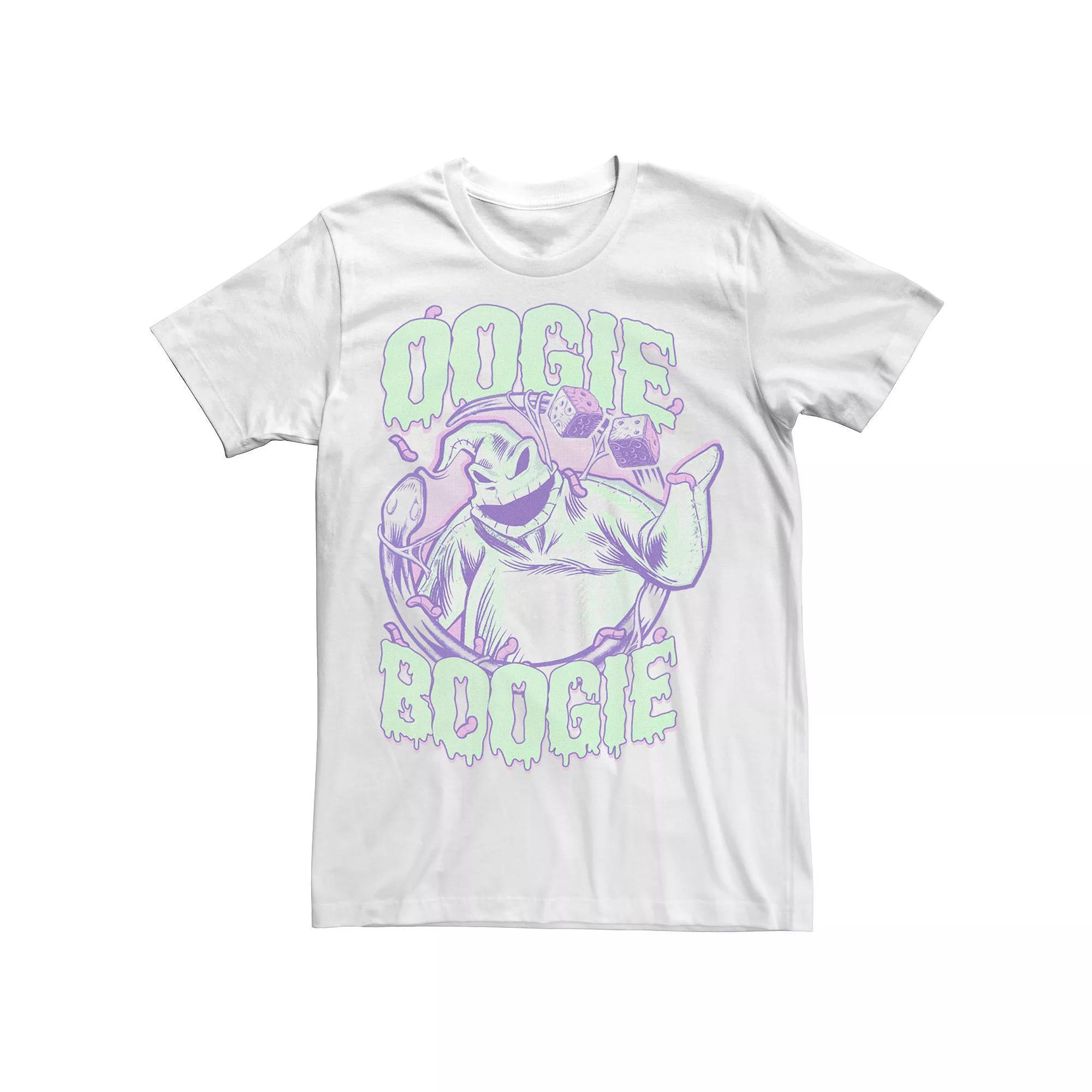 Disney's The Nightmare Before Christmas Men's Oogie Boogie Portrait Tee, Size: Small, White Product Image