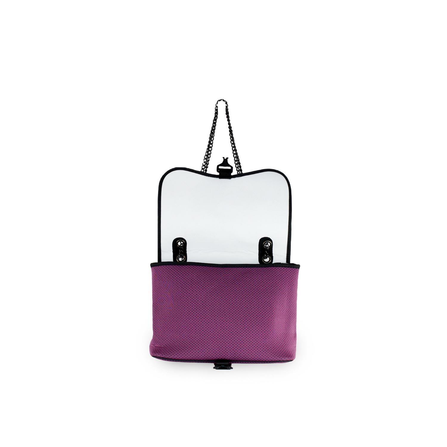 FLAP CROSSBODY EGGPLANT Product Image