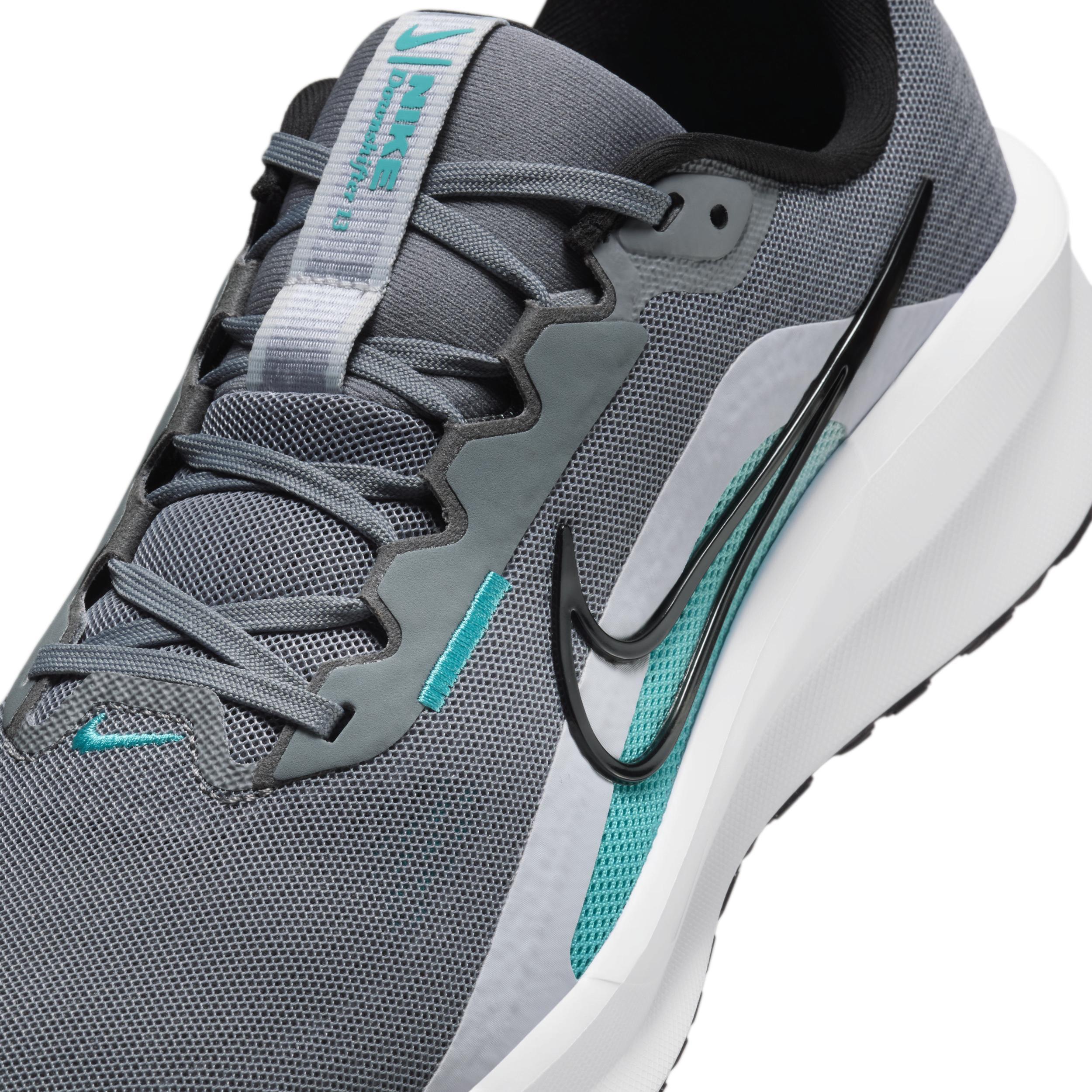 Nike Downshifter 13 Men's Road Running Shoes, Size: 11, Gray Black Cactus Product Image