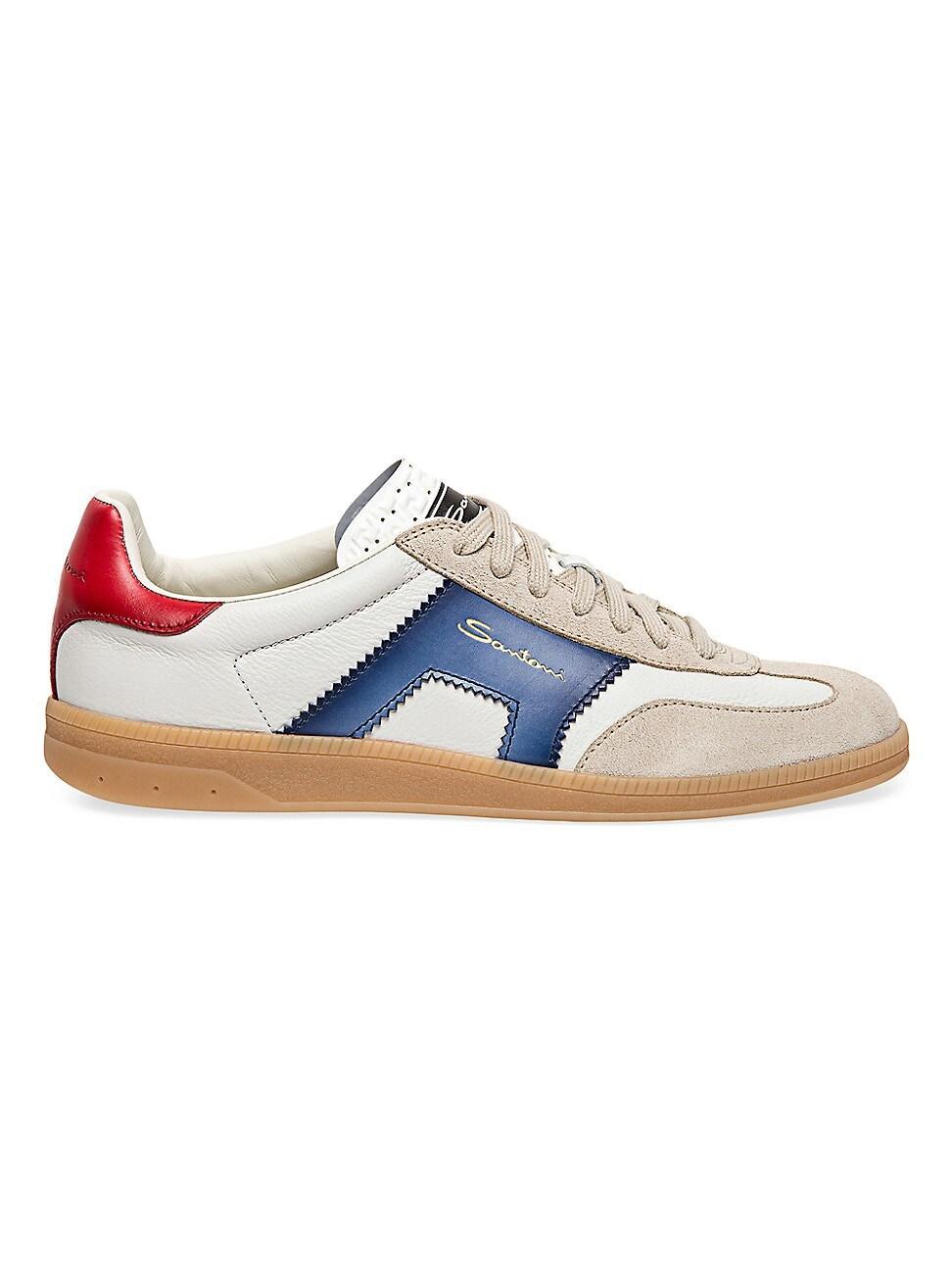 Mens Endeavour Leather Cruise Sneakers Product Image