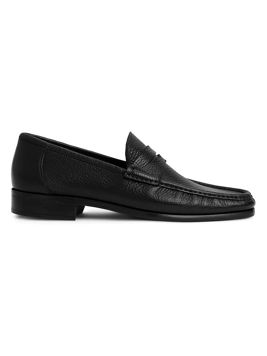 Mens Tonio Leather Penny Loafers Product Image