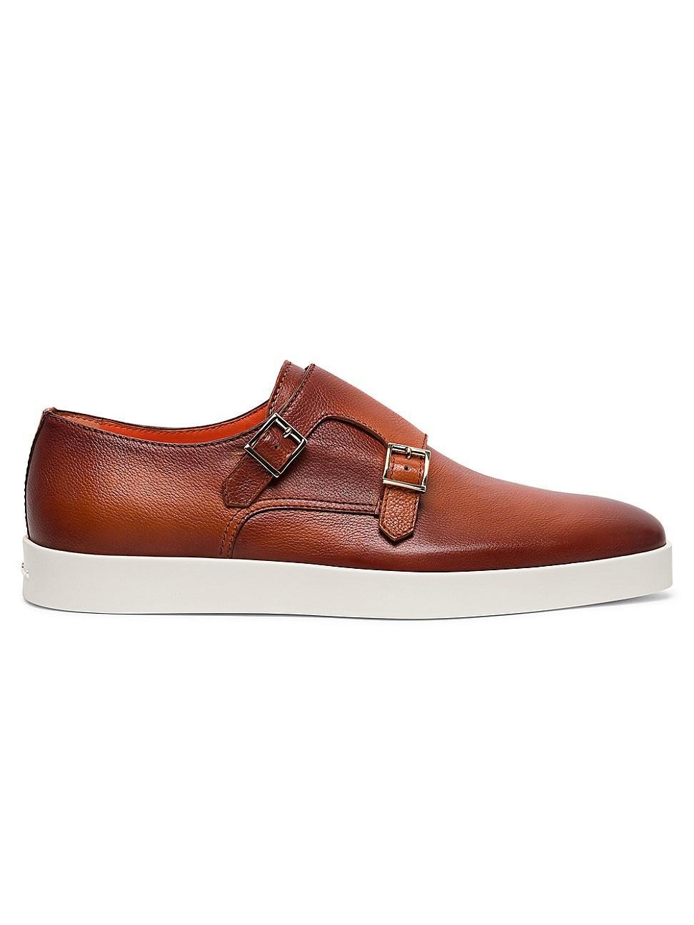 Mens Bankable Double-Monk Strap Loafers Product Image