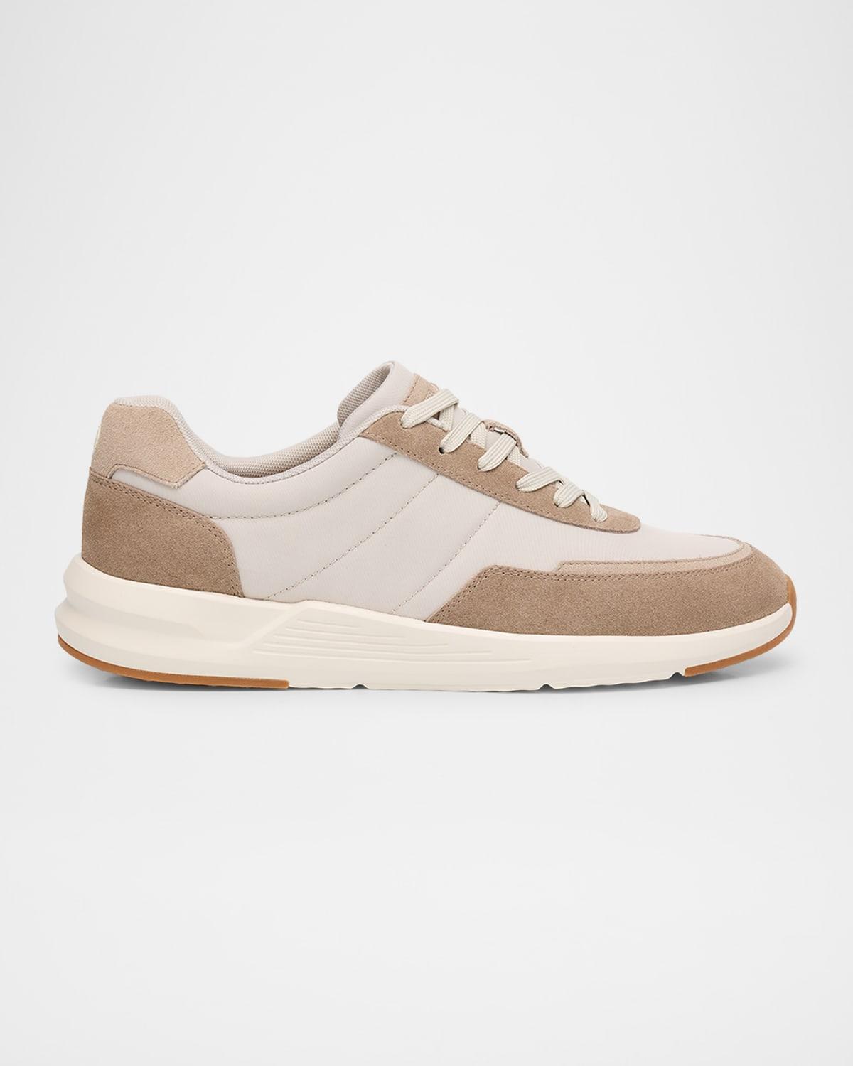 Mens Journeyman Nylon and Suede Low-Top Sneakers Product Image