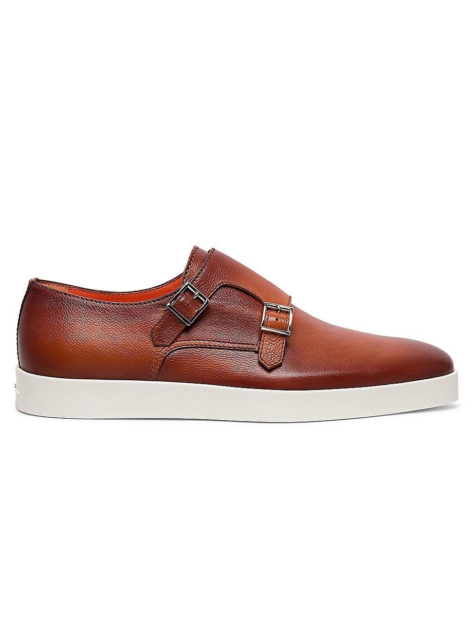 Mens Bankable Double-Monk Strap Loafers Product Image