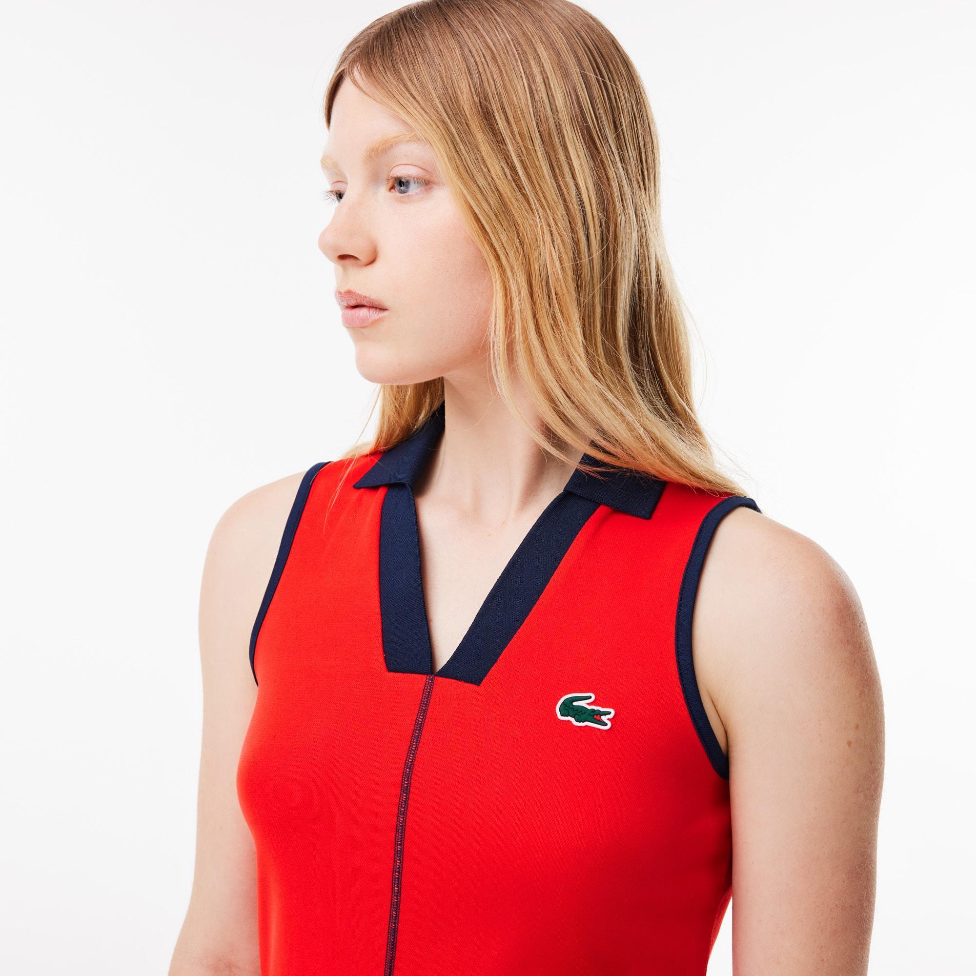 Women's Slim Fit Ultra Dry Sleeveless Tennis Polo Product Image