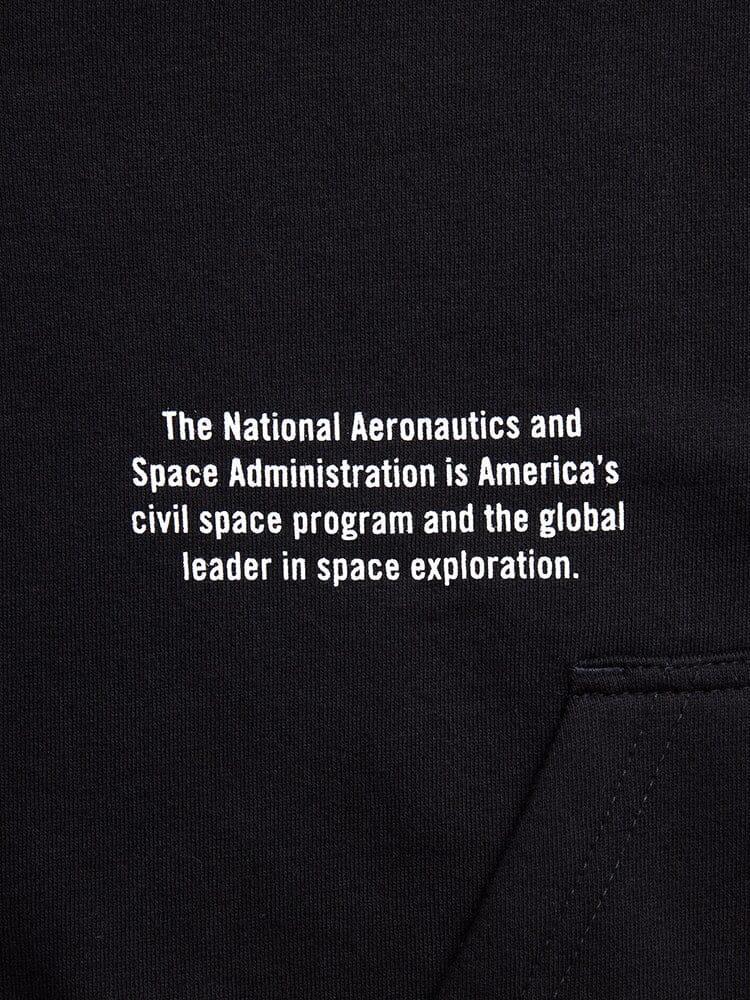 NASA WORM LOGO HOODIE (CHARCOAL) Product Image
