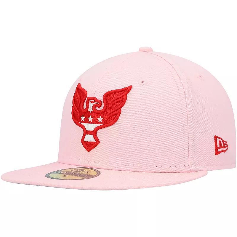 Men's New Era Pink D.C. United Pastel Pack 59FIFTY Fitted Hat, Size: 7 3/8, Dcu Pink Product Image