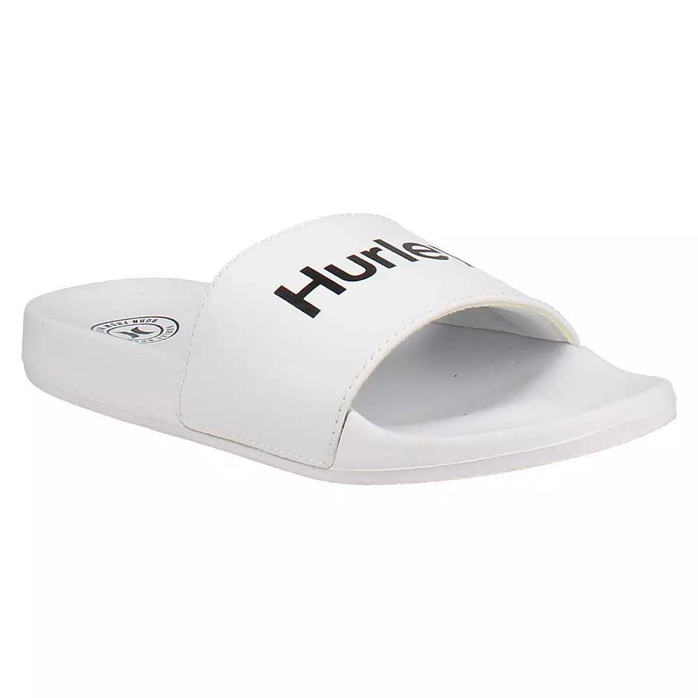 Hurley Surfslide Women's Sport Slide Sandals, Size: 10, Wht Black Product Image