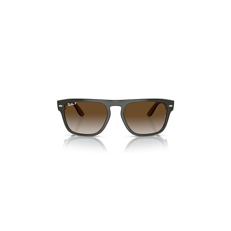 Ray-Ban Unisex 58mm Gradient Aviator Sunglasses in Black at Nordstrom Product Image