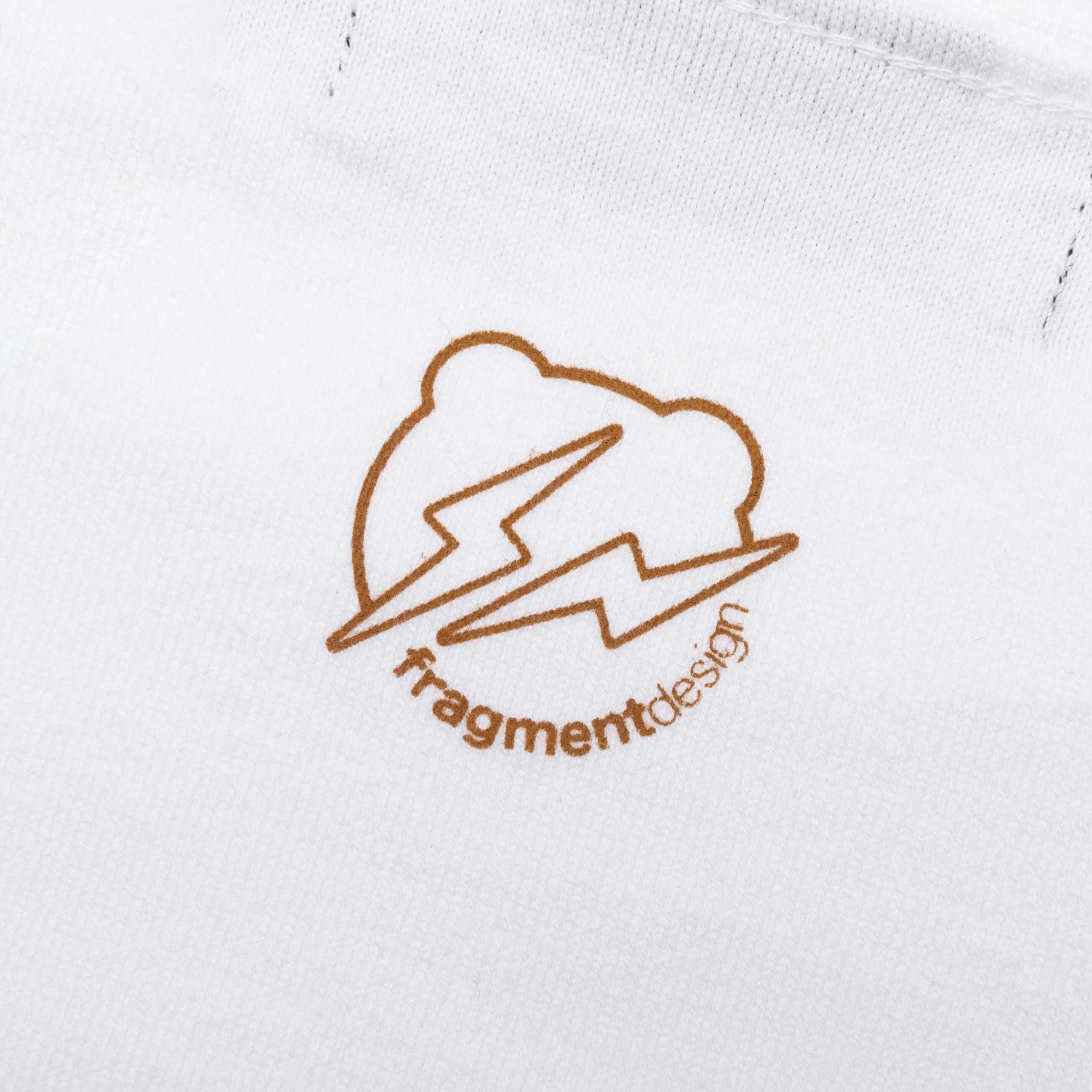 Medicom Toy x fragment design Fur Logo BE@RTEE - White Male Product Image