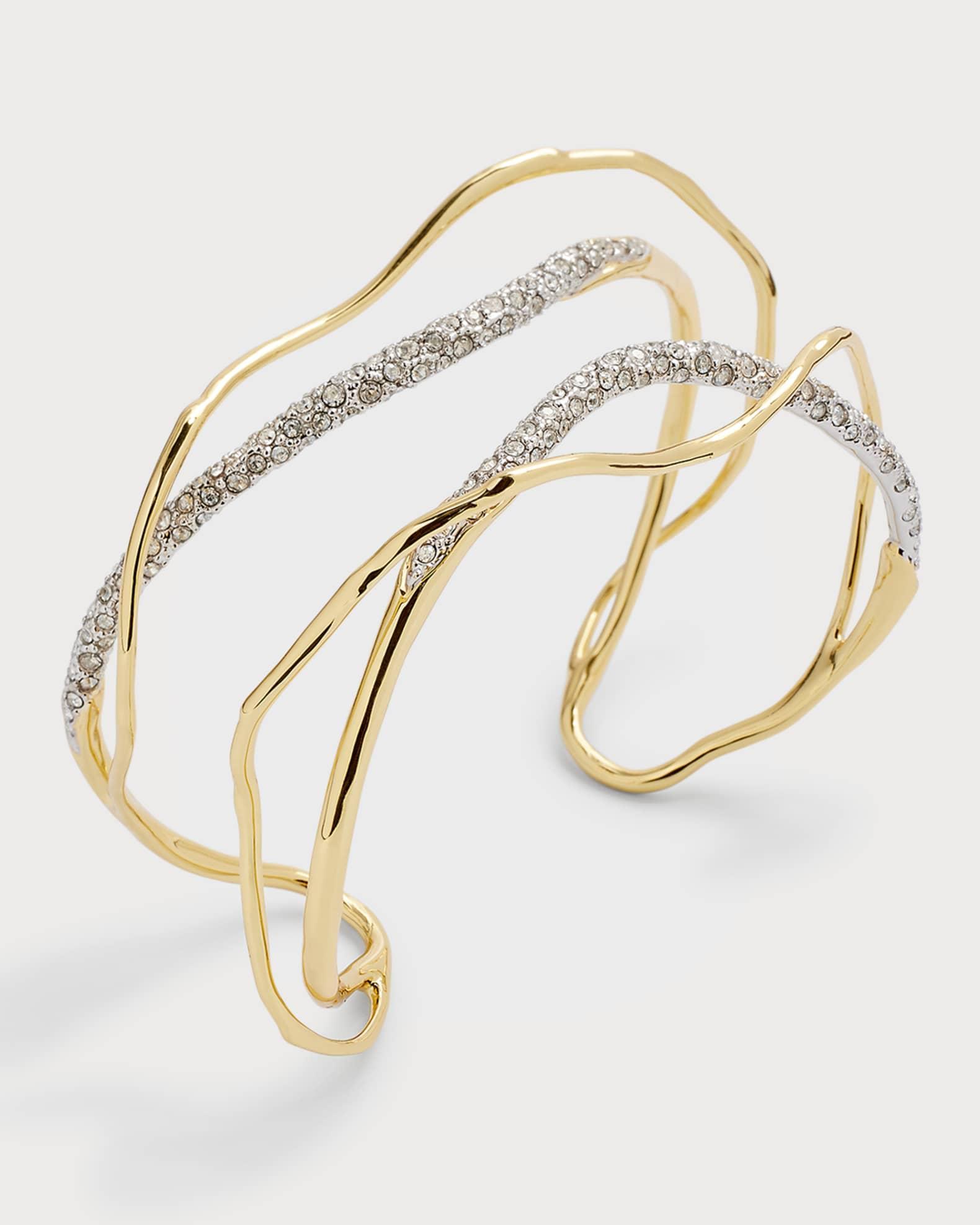 Solanales Crystal Cuff Bracelet Product Image