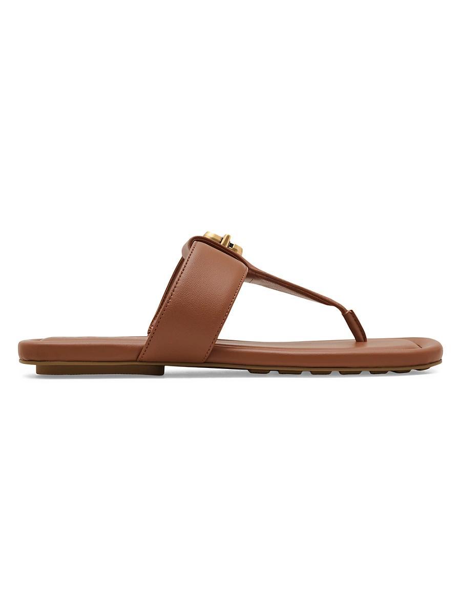 Womens Dual Leather T Sandals Product Image