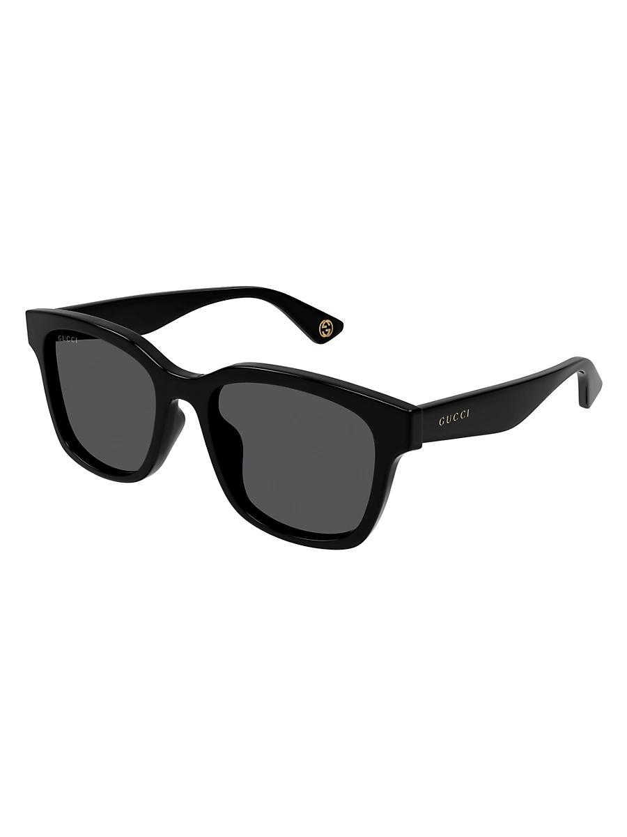 Mens Rectangle Acetate Sunglasses Product Image