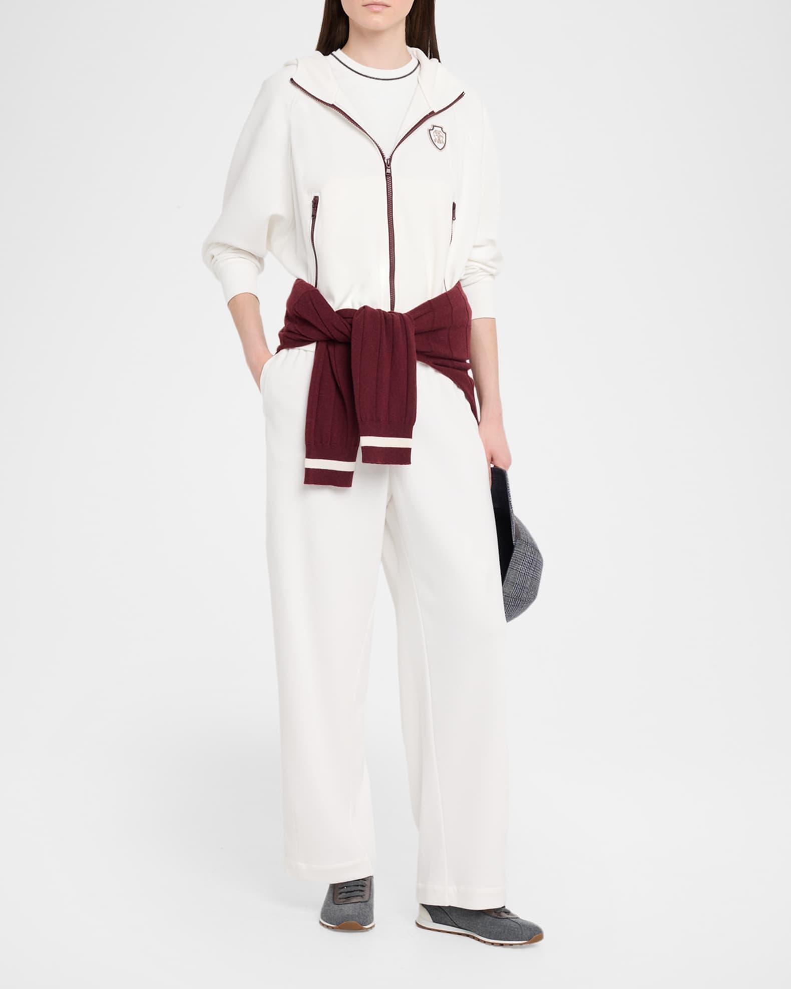 Piquet Fleece Track Pants Product Image