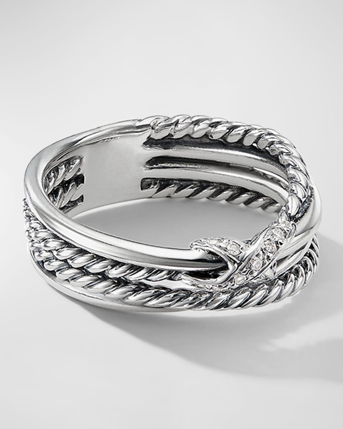 David Yurman X Collection Ring with Diamonds Product Image