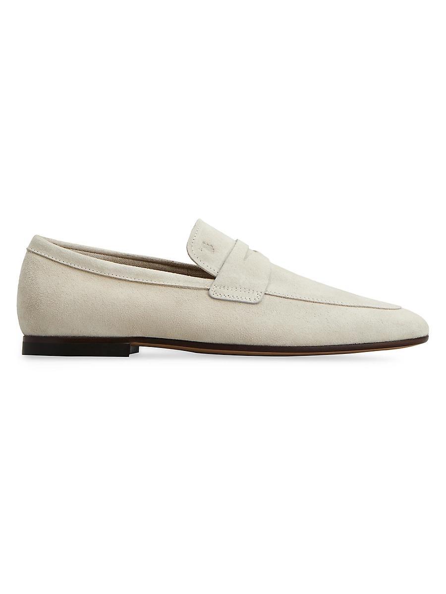 Tods Mens Slip On Penny Loafers Product Image