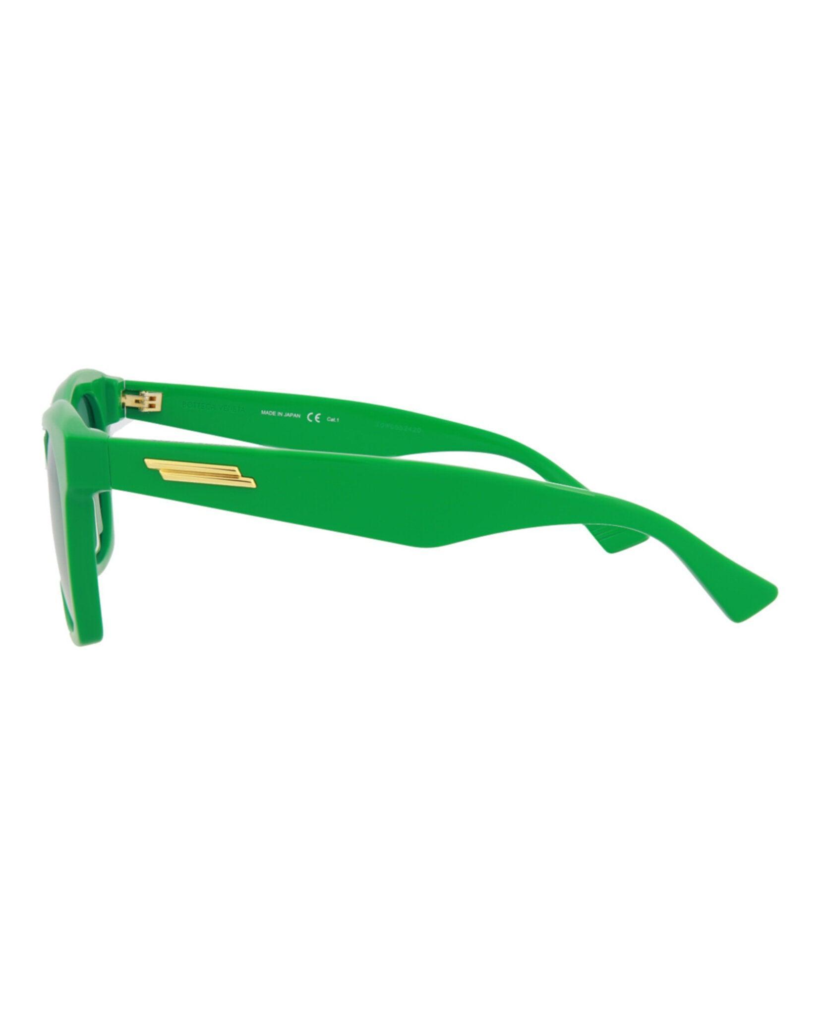 Bottega Veneta Square-Frame Injection Sunglasses Female Product Image