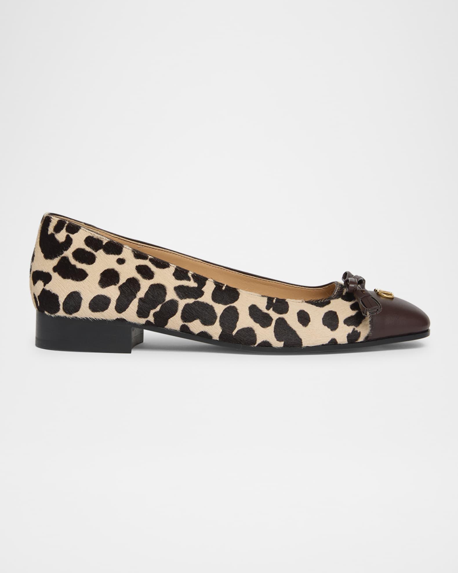 VLogo Valet Du Roi Pony Hair Ballerina Flats Product Image