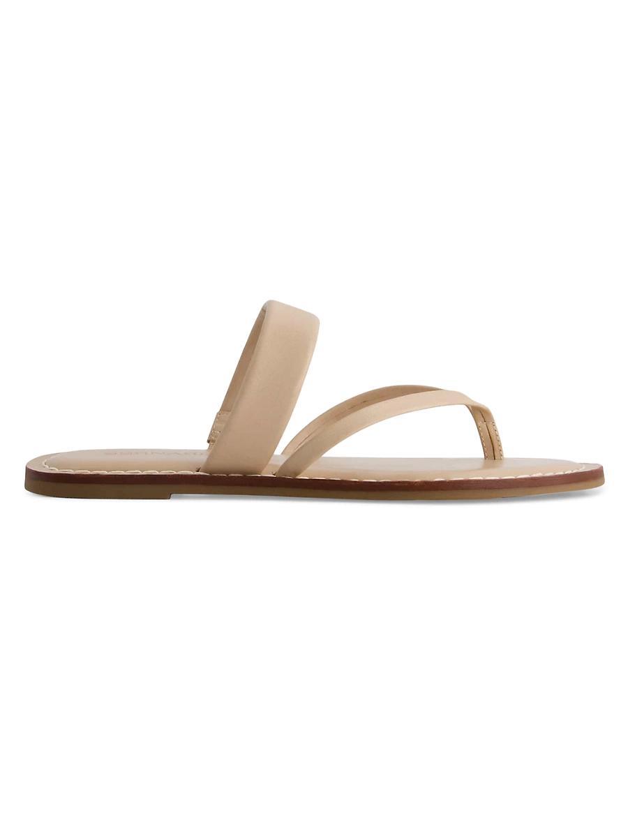 Womens Leia Leather Thong Sandals Product Image