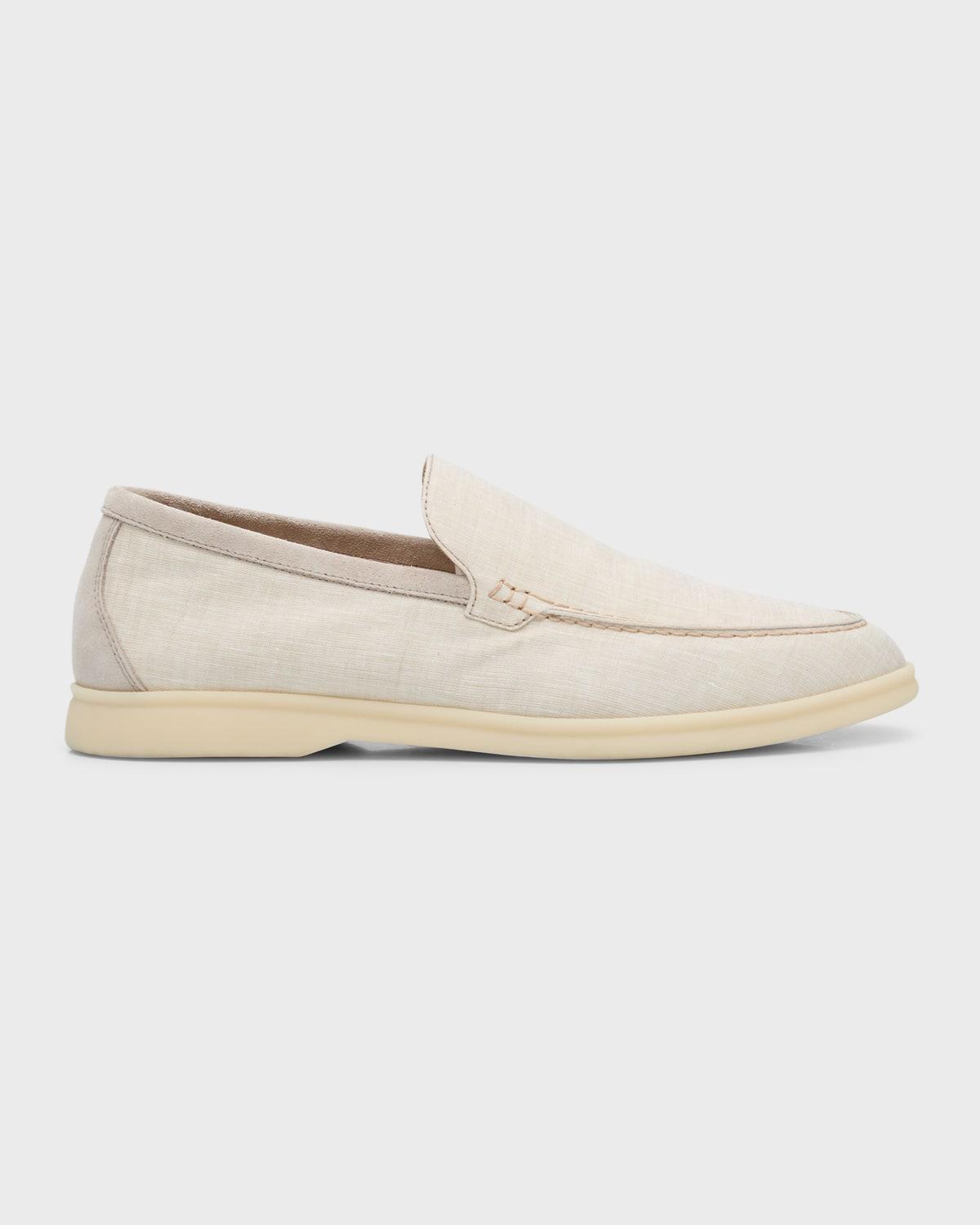 Mens Hamptons Suede Buckle Loafers Product Image
