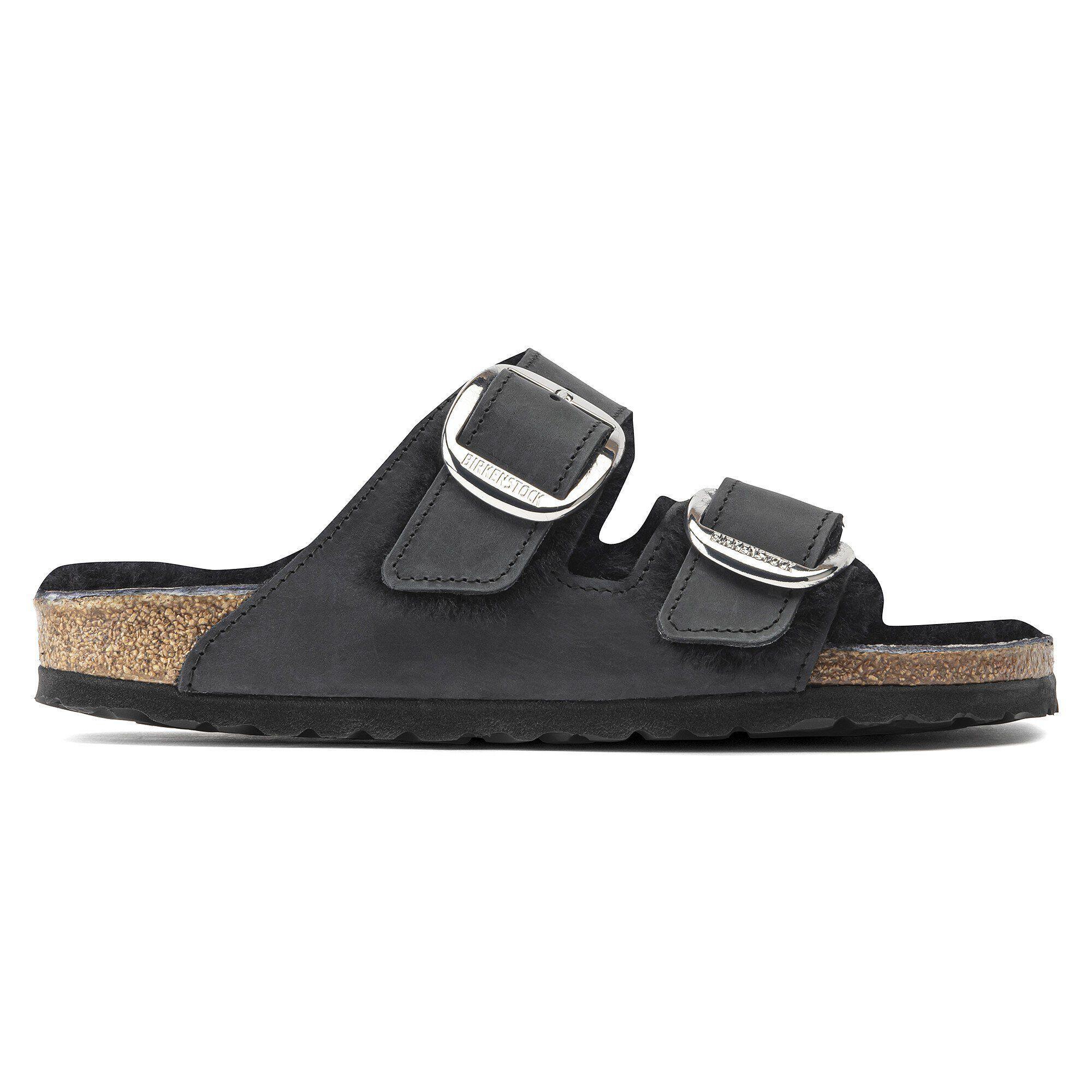 Arizona Big Buckle Shearling Natural Leather Oiled Product Image