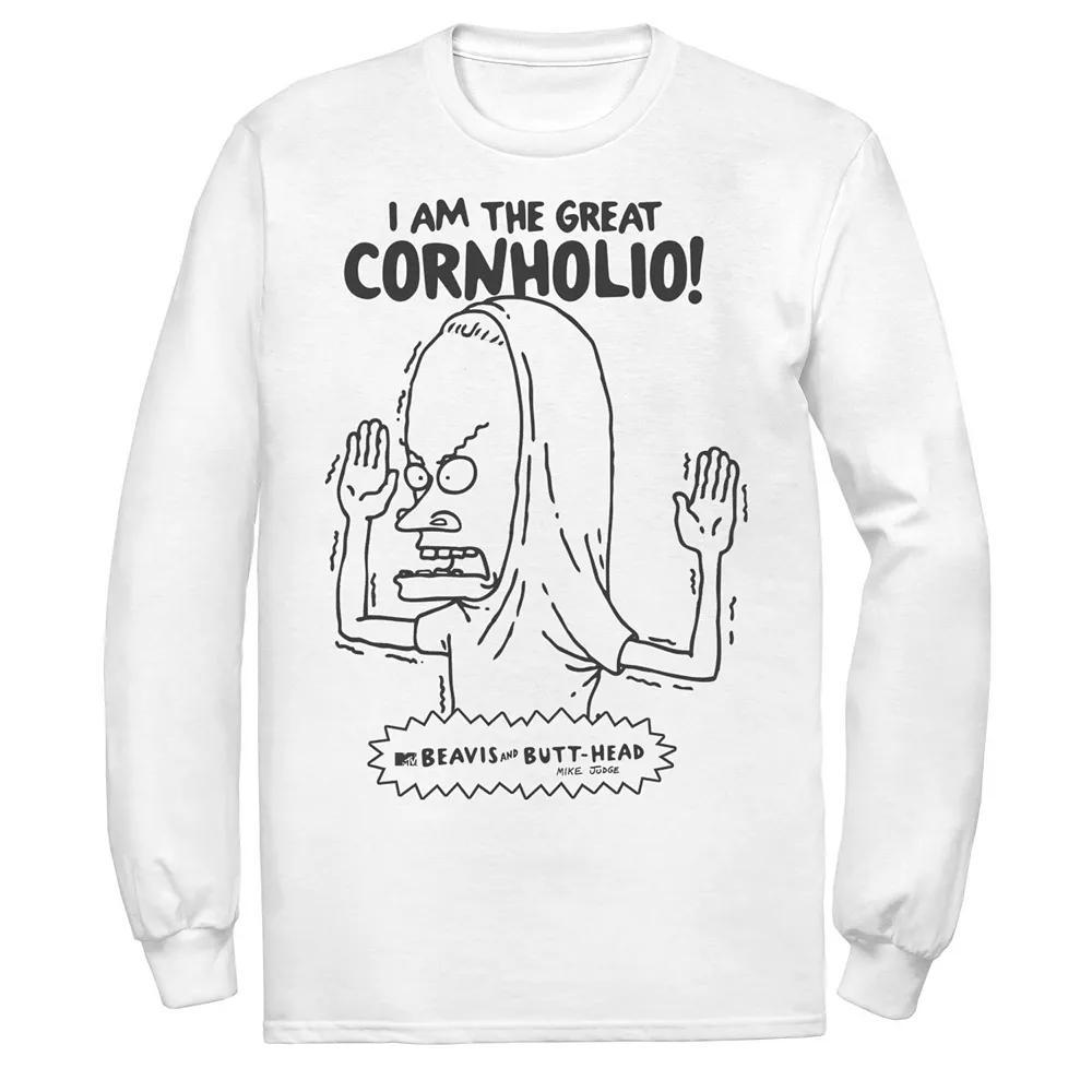 Mens MTV Beavis And Butt-Head Great Cornholio Outlined Sketch Tee Product Image