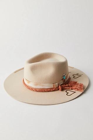Roundtop Brimmed Felt Hat Product Image