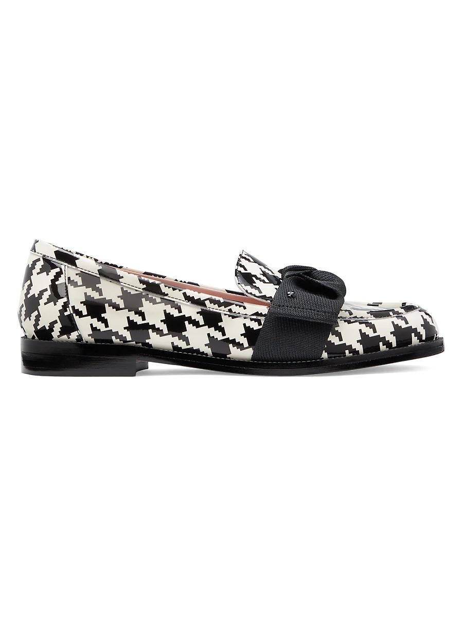 kate spade new york Womens Leandra Slip On Bow Loafer Flats Product Image