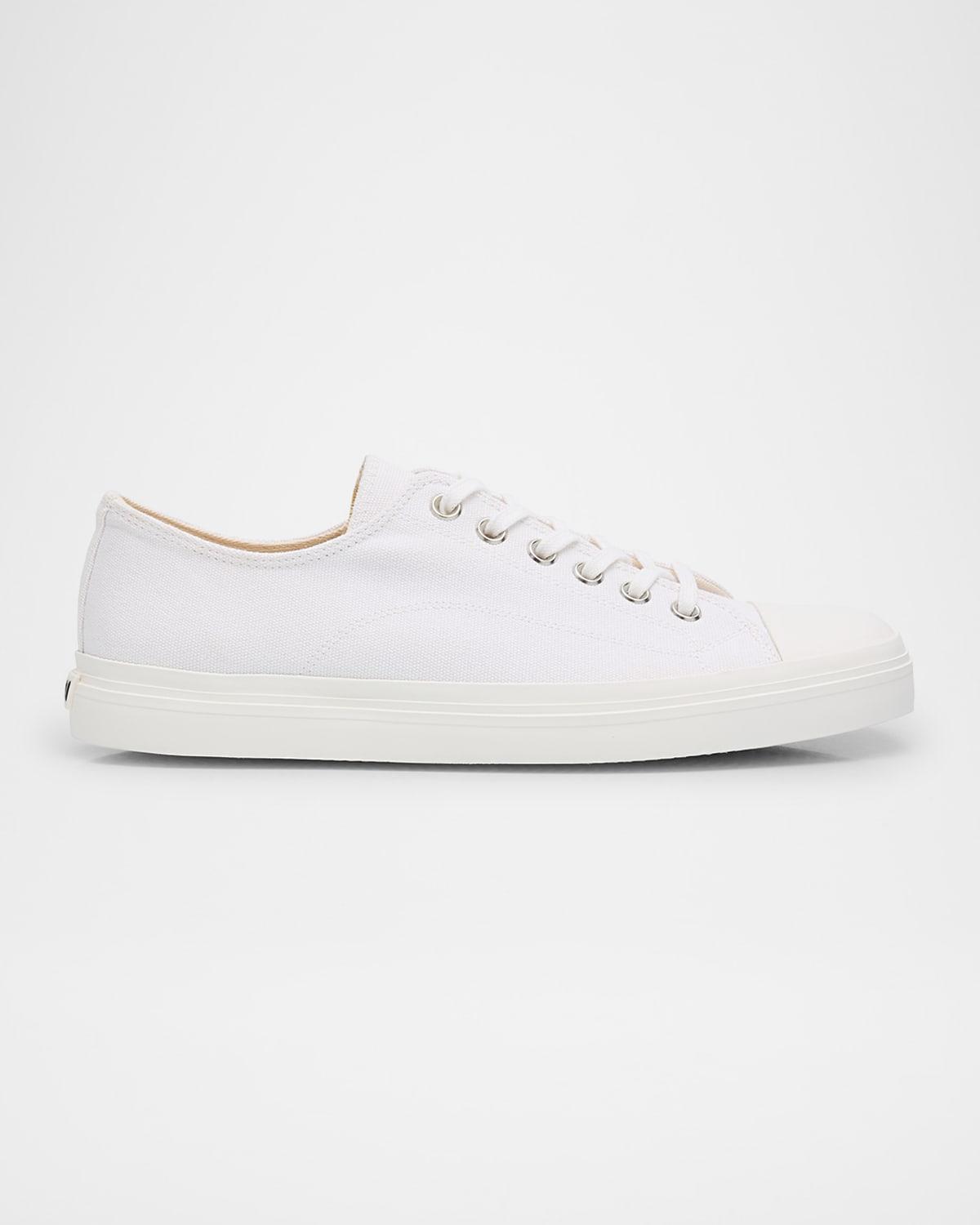 Men's Canvas Low-Top Sneakers Product Image