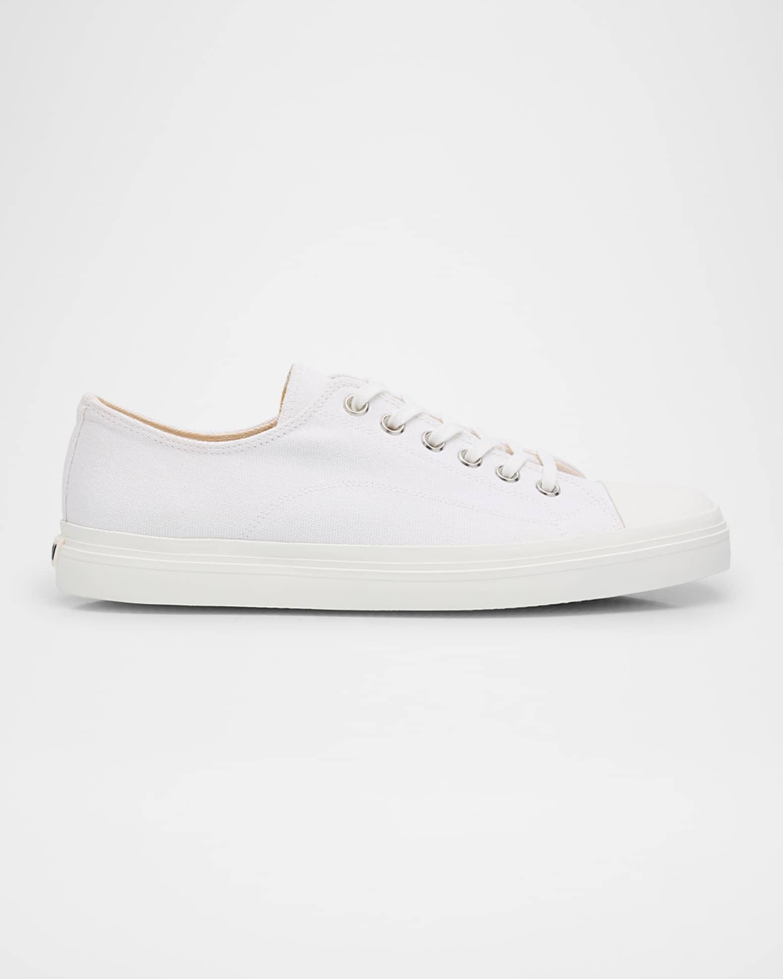 Men's Canvas Low-Top Sneakers Product Image