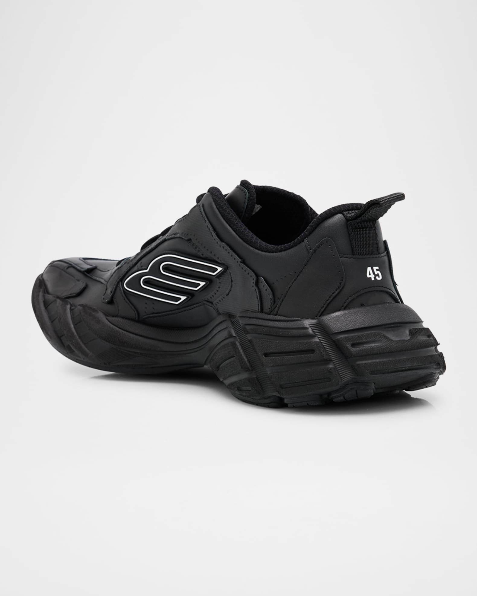 Men's Monday Leather and Polyester Runner Sneakers Product Image