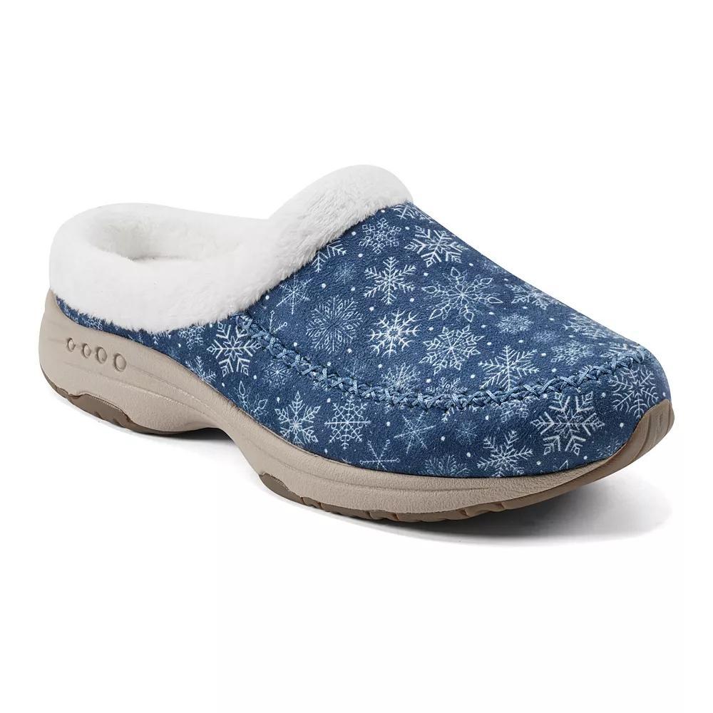 Easy Spirit T-Slip Traveltime Women's Slippers, Size: 8.5 Wide, Blue Merry Flake Product Image