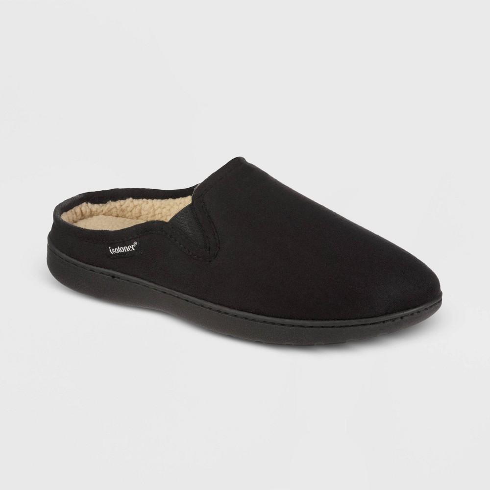Isotoner Men's Recycled Vincent Hoodback Slippers - Navy Blue L Product Image