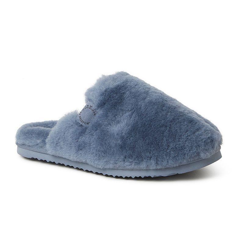 Fireside by Dearfoams Shelly Beach Scuff Women's Slippers, Size: 10, Flintstone Product Image