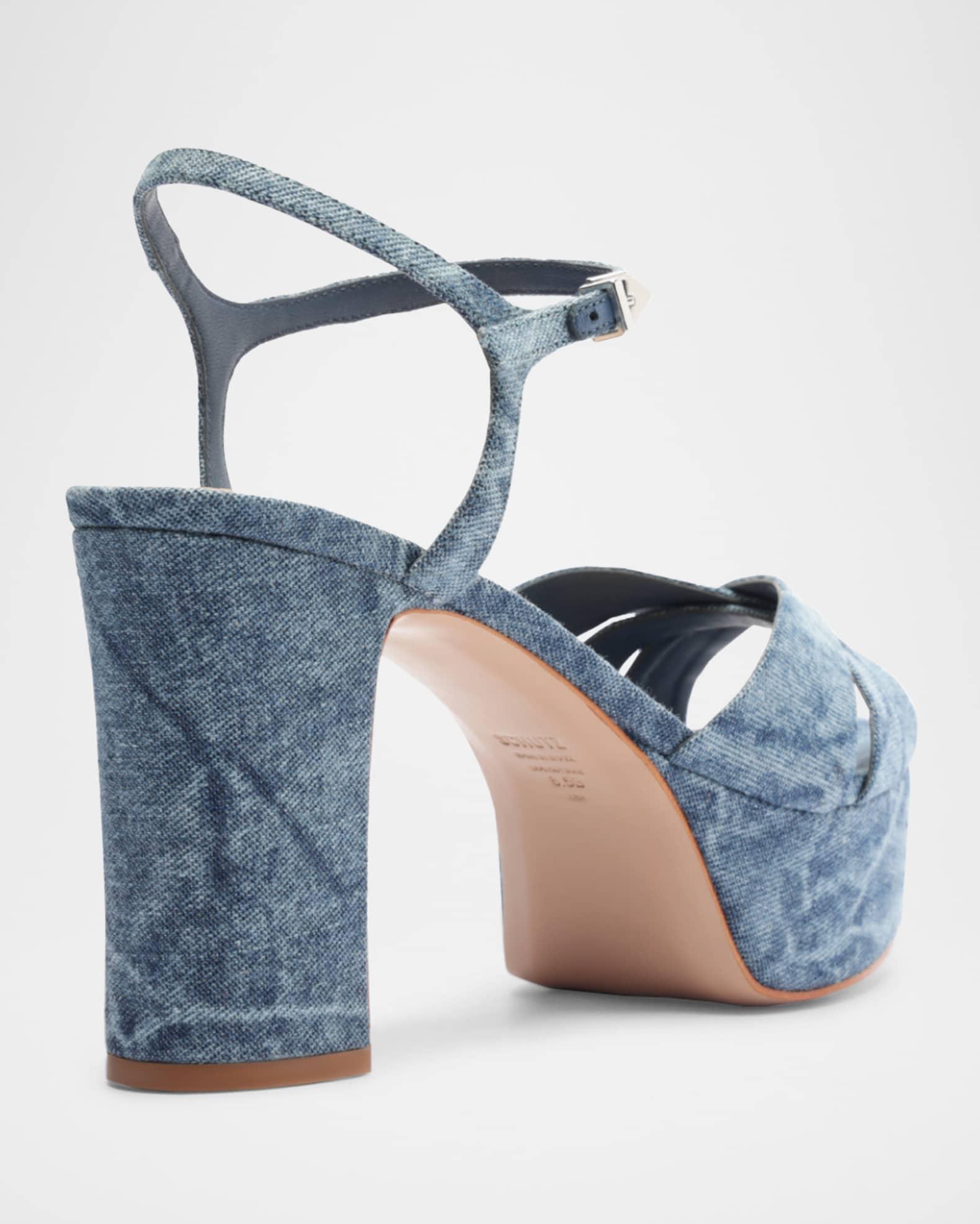 Keefa Ankle-Strap Platform Sandals Product Image