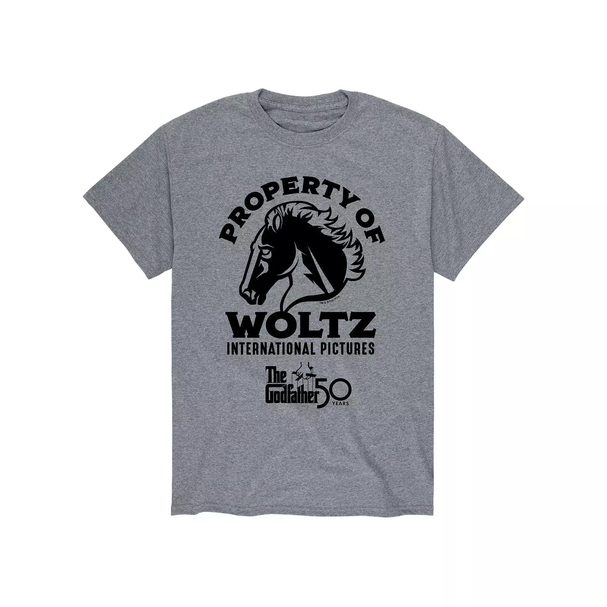 Men's The Godfather Woltz Tee, Size: Large, Gray Product Image