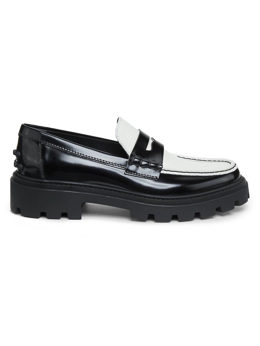 Womens Gomma Pesante Penny Loafers Product Image