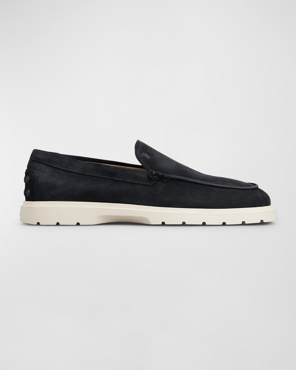 Men's Lapo Velvet Loafers Product Image