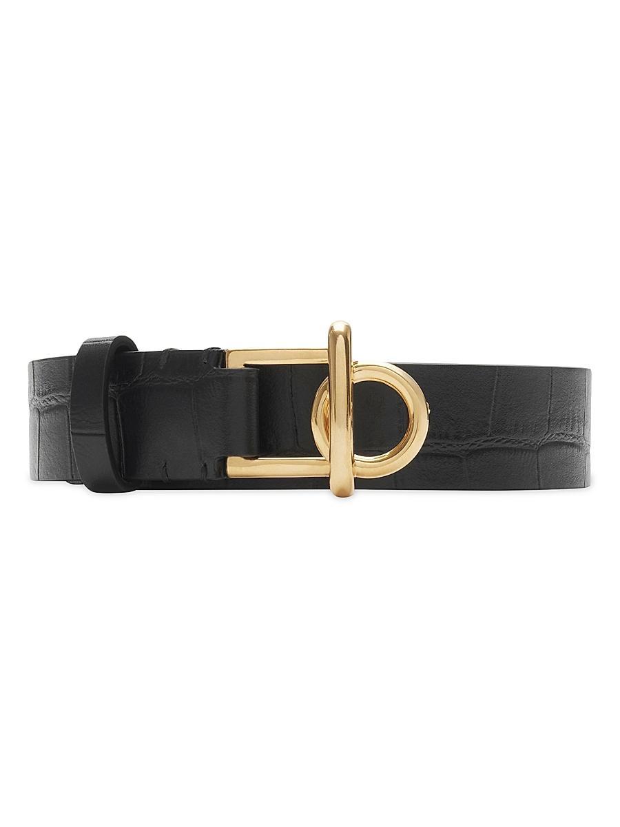 Womens Leather Rocking Horse Belt Product Image