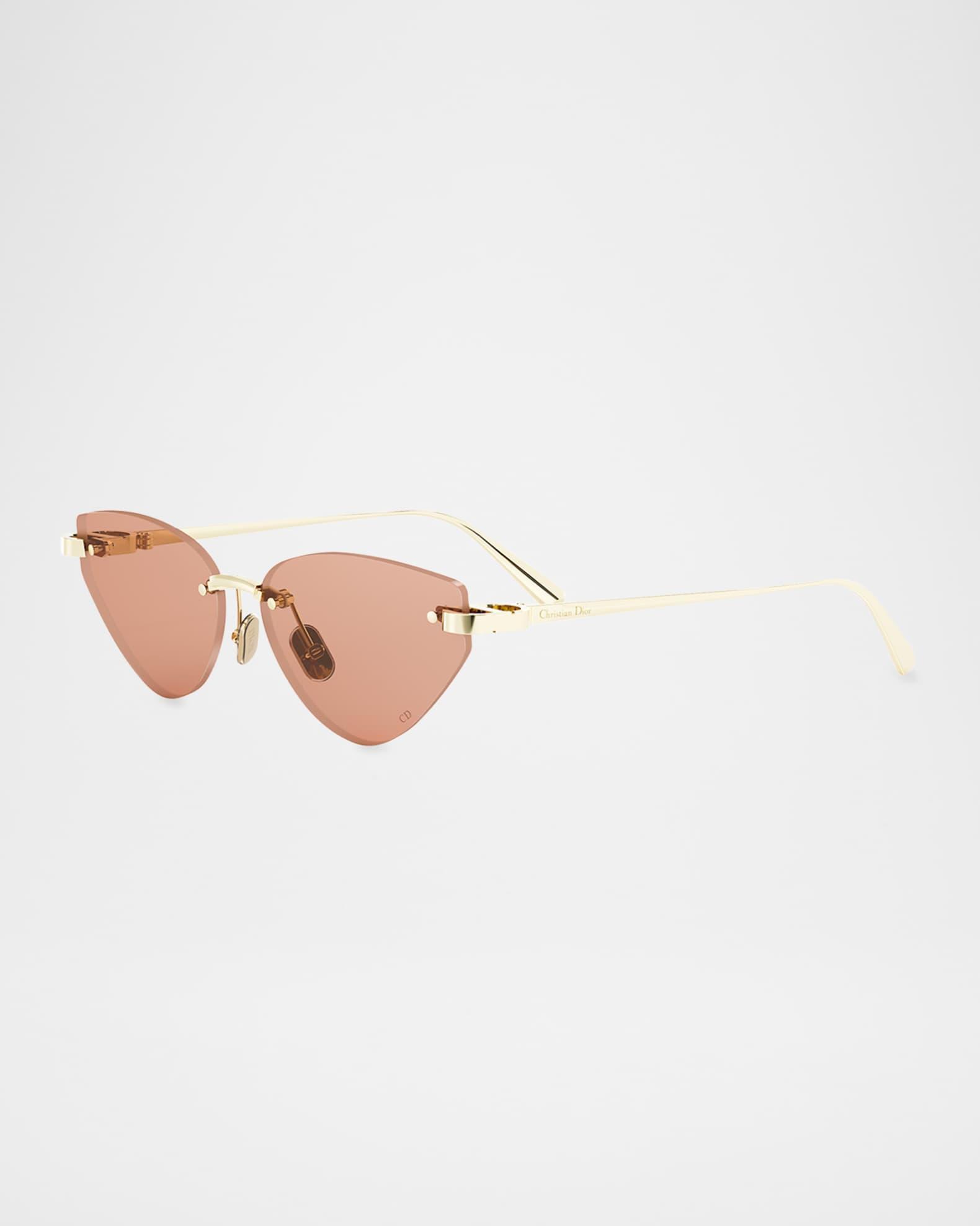 CDior B5U Cat-Eye Metal Sunglasses Product Image