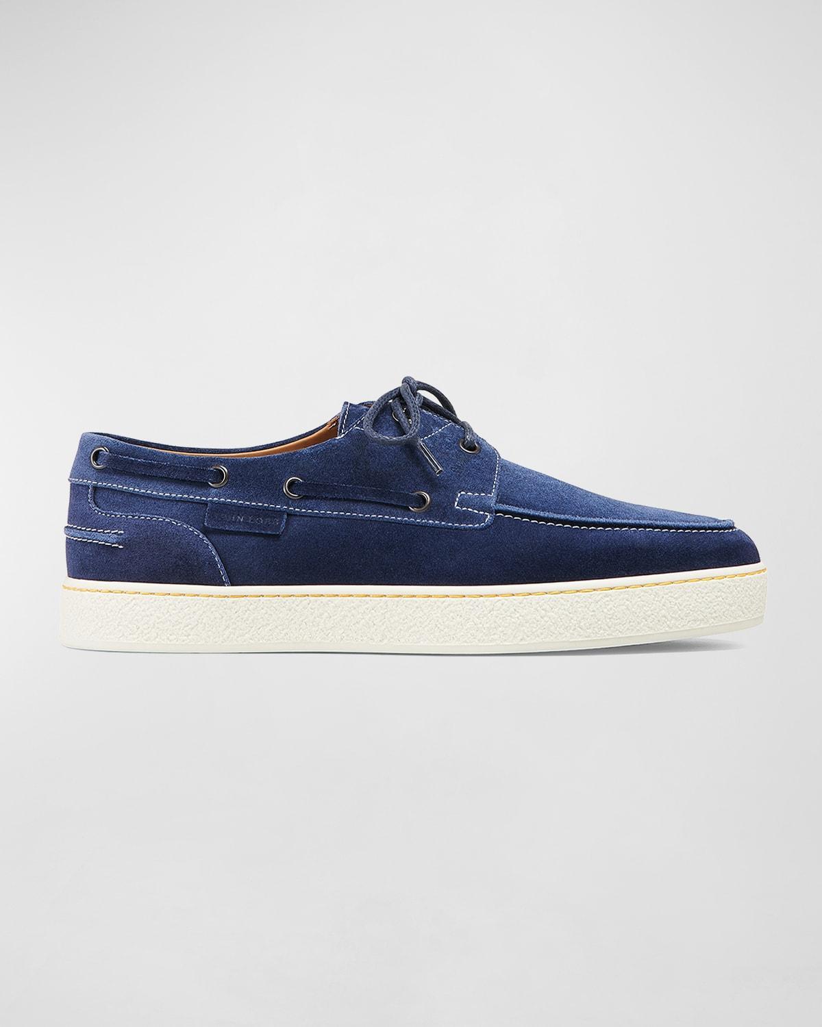 Mens Detroit Tumbled Leather Loafers Product Image