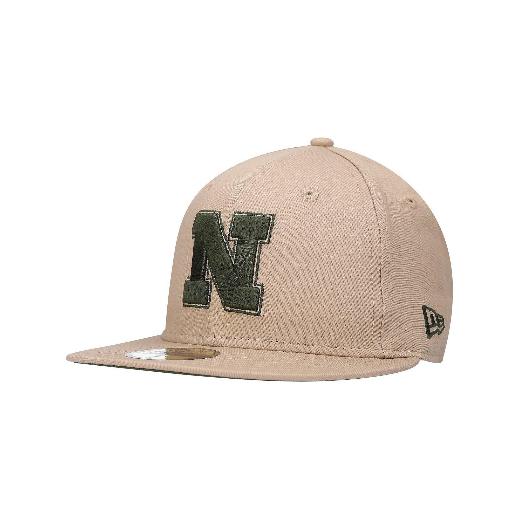 Mens New Era Tan Nebraska Huskers Camel & Rifle 59FIFTY Fitted Hat Product Image